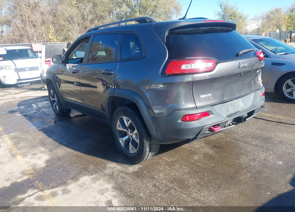 2015 JEEP CHEROKEE TRAILHAWK VIN: 1C4PJMBS3FW654708