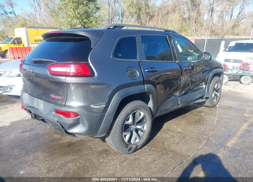 2015 JEEP CHEROKEE TRAILHAWK VIN: 1C4PJMBS3FW654708