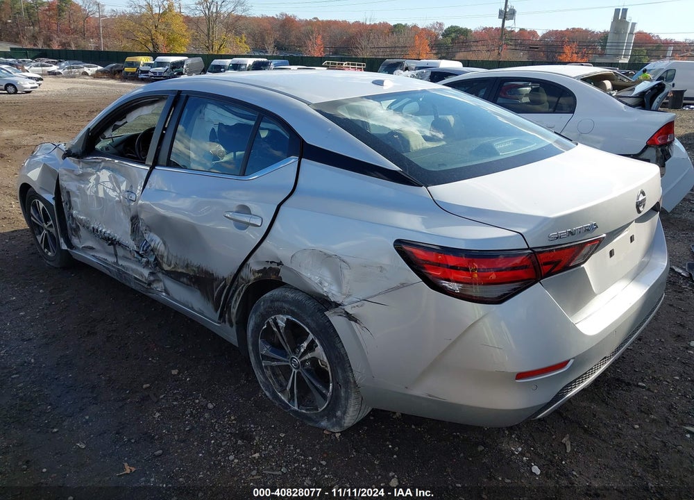 2022 NISSAN SENTRA SV XTRONIC CVT VIN: 3N1AB8CV8NY315228