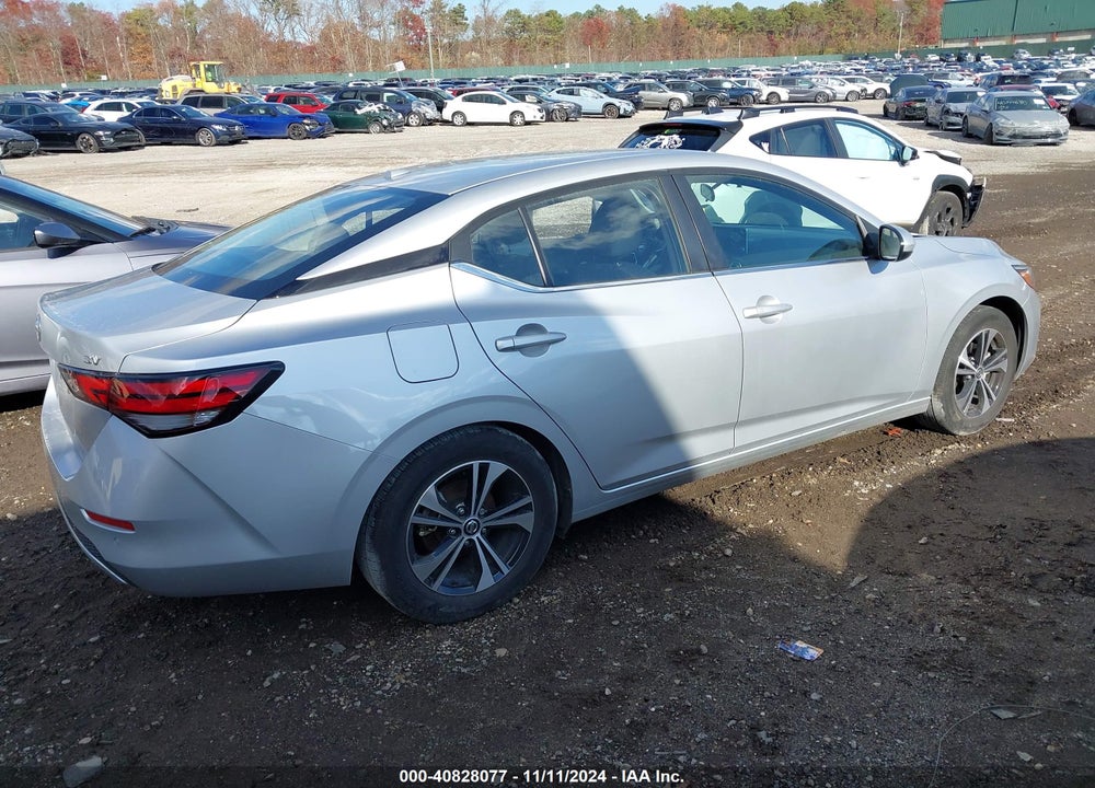 2022 NISSAN SENTRA SV XTRONIC CVT VIN: 3N1AB8CV8NY315228