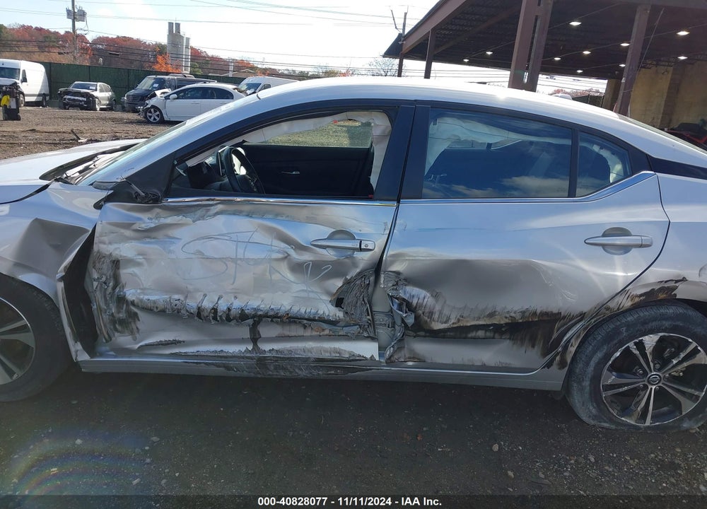 2022 NISSAN SENTRA SV XTRONIC CVT VIN: 3N1AB8CV8NY315228