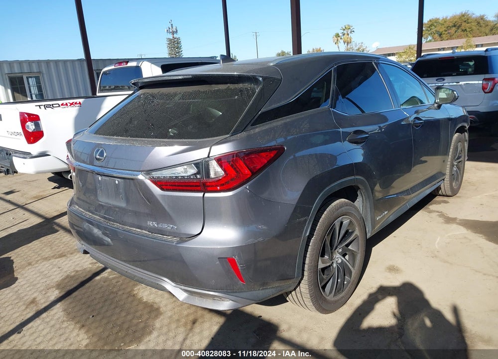 2017 LEXUS RX 450H VIN: 2T2BGMCA8HC011258