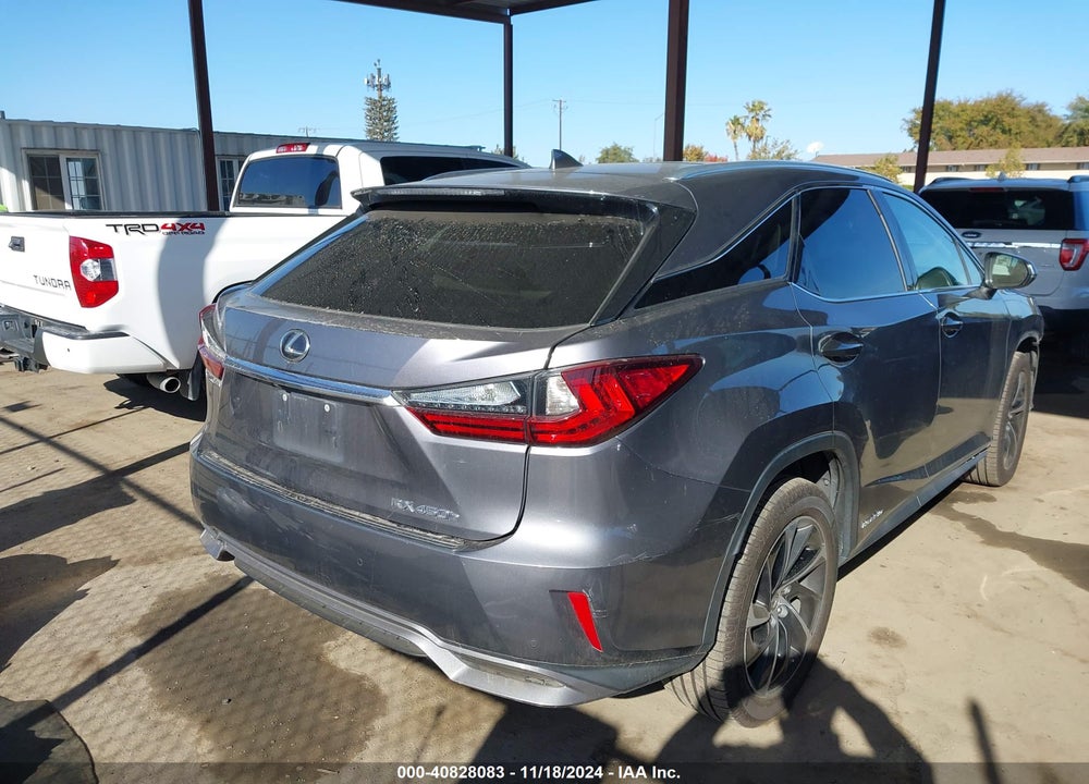 2017 LEXUS RX 450H VIN: 2T2BGMCA8HC011258