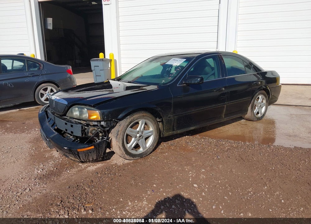 2002 LINCOLN LS VIN: 1LNHM86S12Y636747