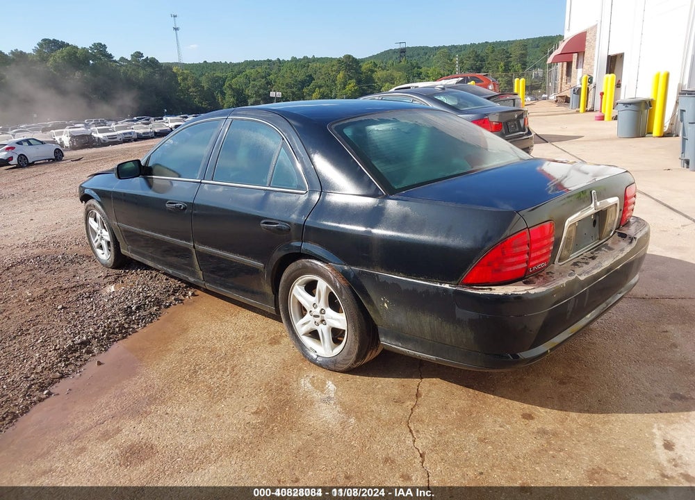 2002 LINCOLN LS VIN: 1LNHM86S12Y636747