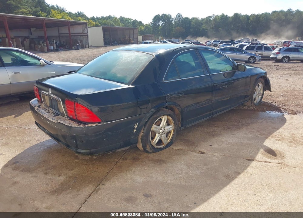 2002 LINCOLN LS VIN: 1LNHM86S12Y636747