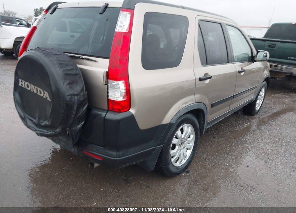 2006 HONDA CR-V EX VIN: JHLRD68876C017560
