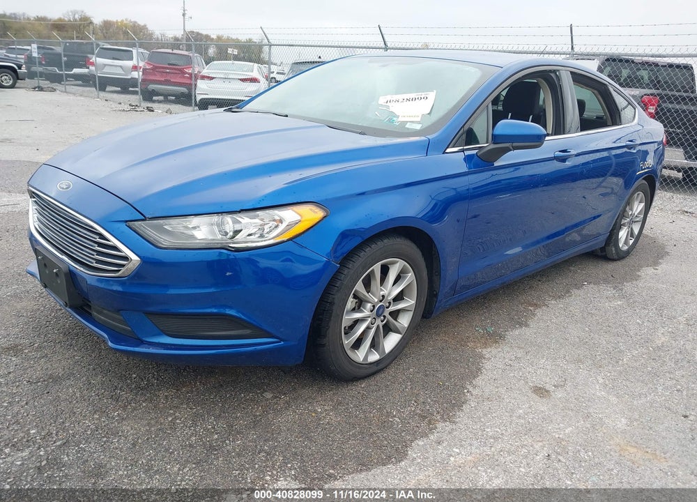 2017 FORD FUSION SE VIN: 3FA6P0HD7HR414441