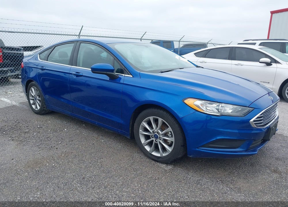 2017 FORD FUSION SE VIN: 3FA6P0HD7HR414441