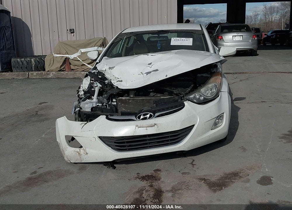 2012 HYUNDAI ELANTRA GLS VIN: 5NPDH4AE9CH136551