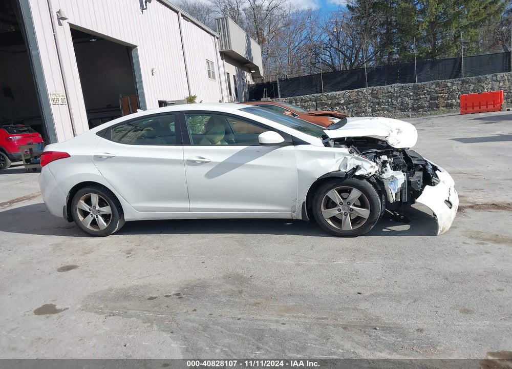 2012 HYUNDAI ELANTRA GLS VIN: 5NPDH4AE9CH136551