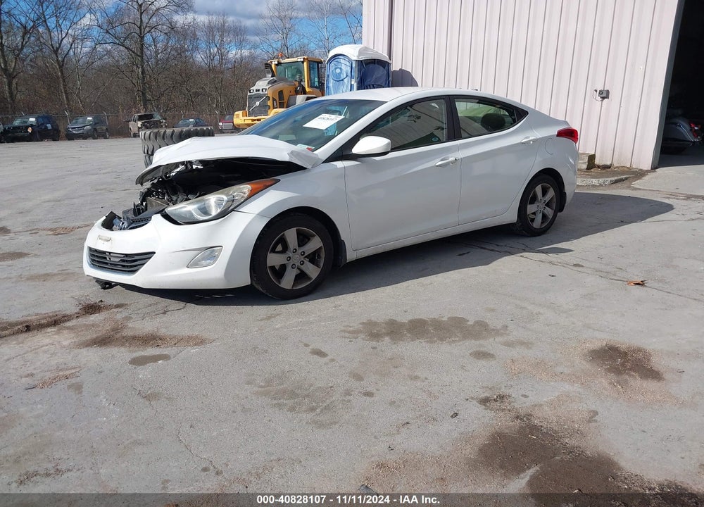 2012 HYUNDAI ELANTRA GLS VIN: 5NPDH4AE9CH136551
