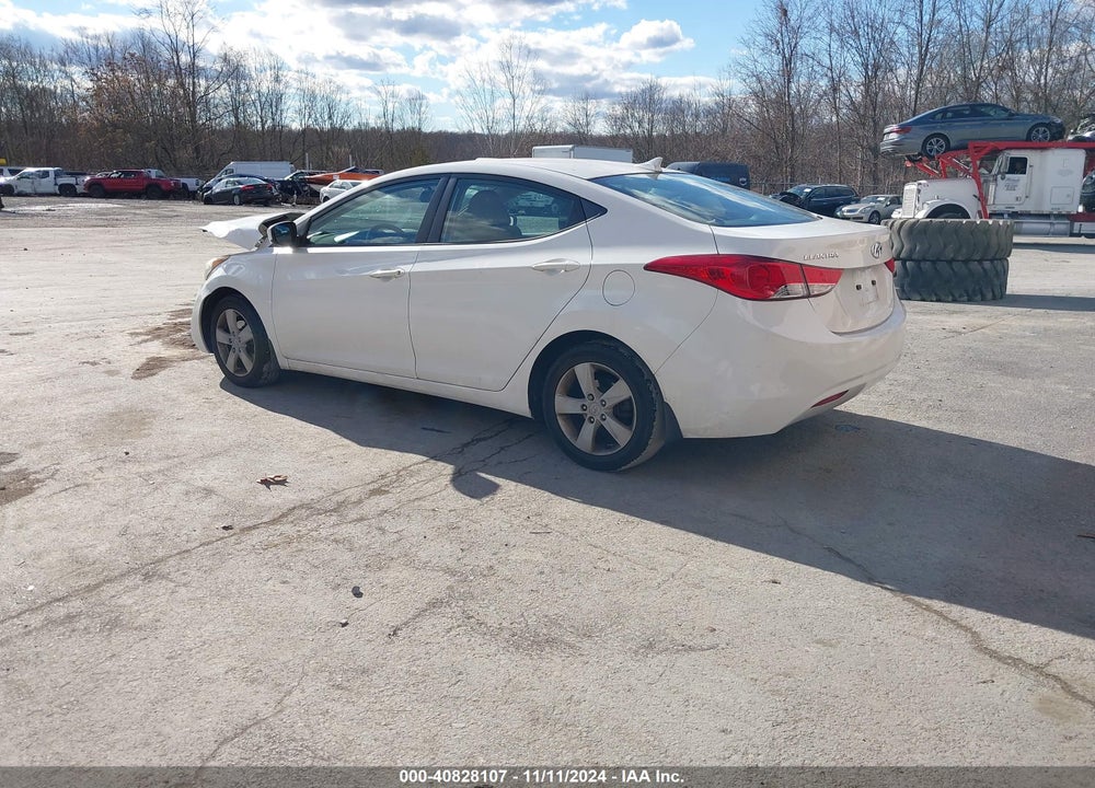 2012 HYUNDAI ELANTRA GLS VIN: 5NPDH4AE9CH136551