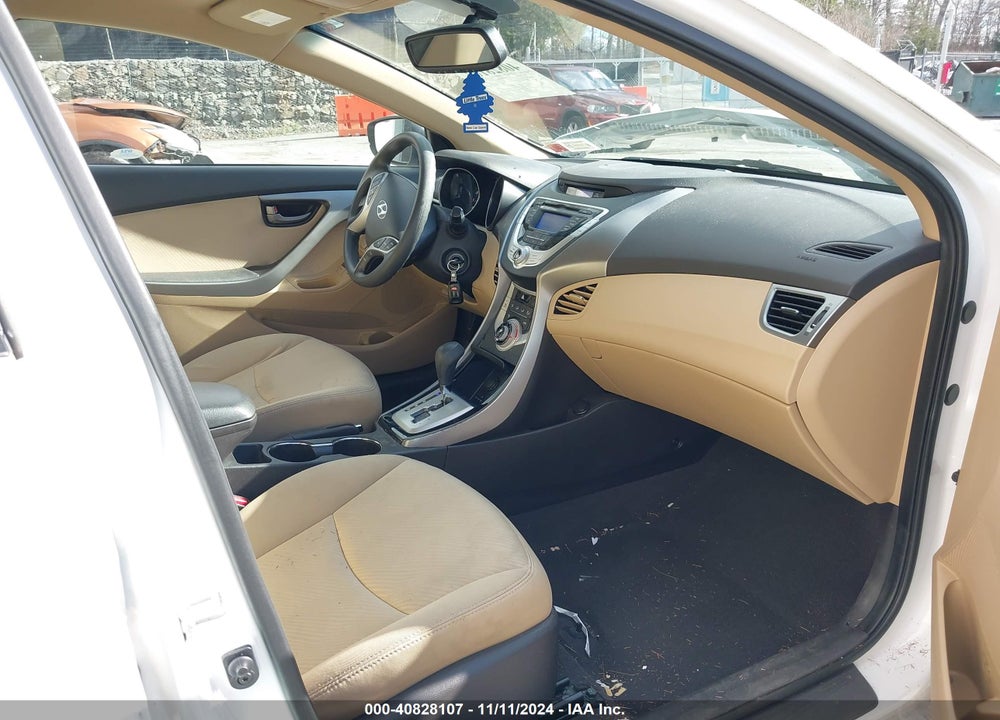 2012 HYUNDAI ELANTRA GLS VIN: 5NPDH4AE9CH136551
