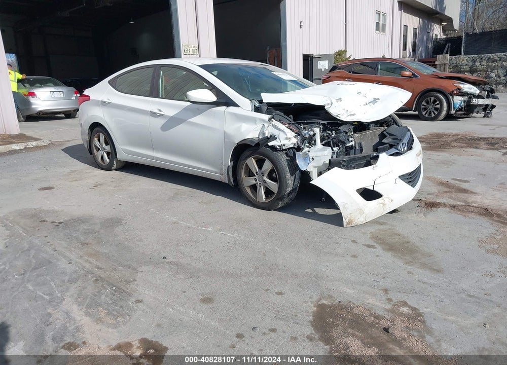 2012 HYUNDAI ELANTRA GLS VIN: 5NPDH4AE9CH136551