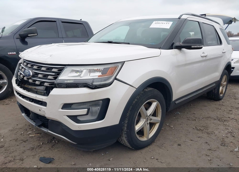 2016 FORD EXPLORER XLT VIN: 1FM5K8D86GGD00122