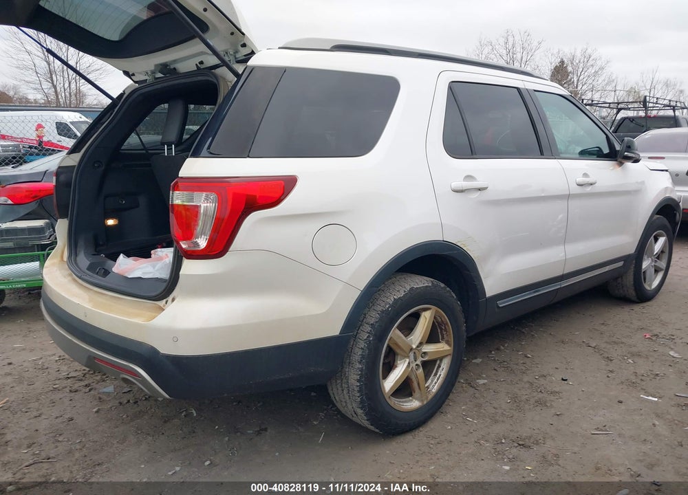 2016 FORD EXPLORER XLT VIN: 1FM5K8D86GGD00122