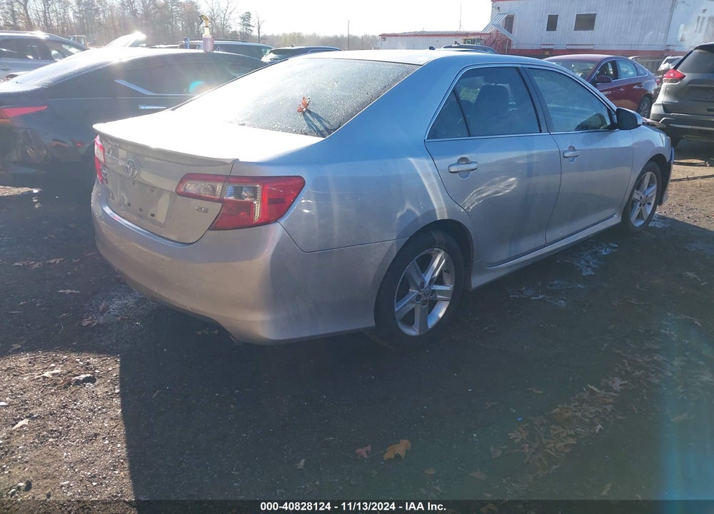 2012 TOYOTA CAMRY SE VIN: 4T1BF1FK1CU138290
