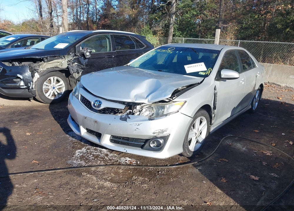 2012 TOYOTA CAMRY SE VIN: 4T1BF1FK1CU138290