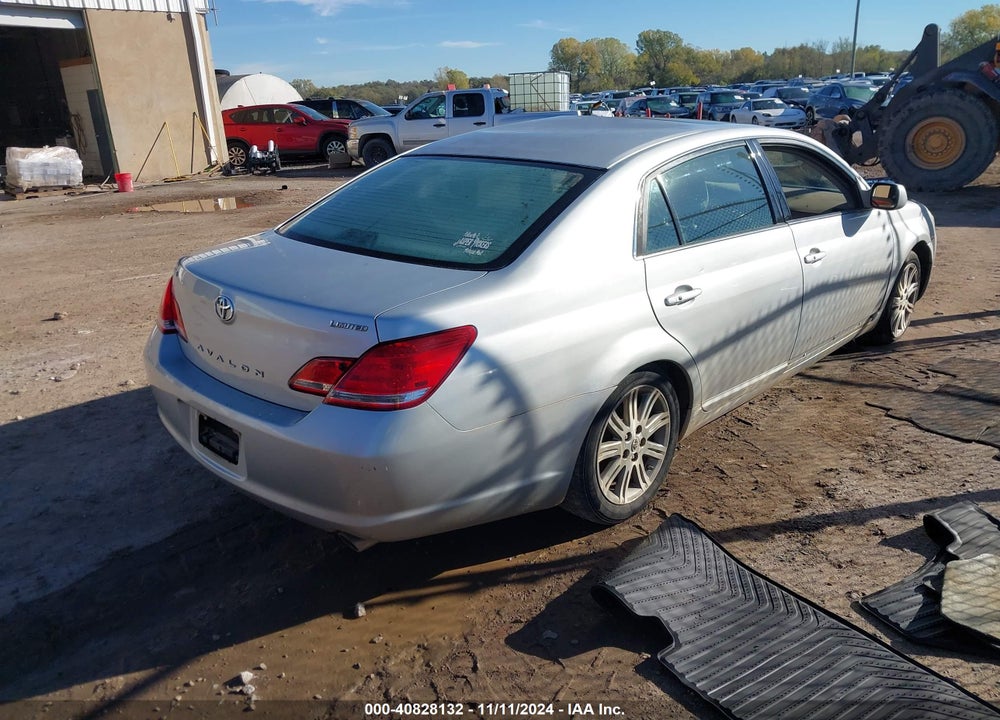 2007 TOYOTA AVALON LIMITED VIN: 4T1BK36B77U185434