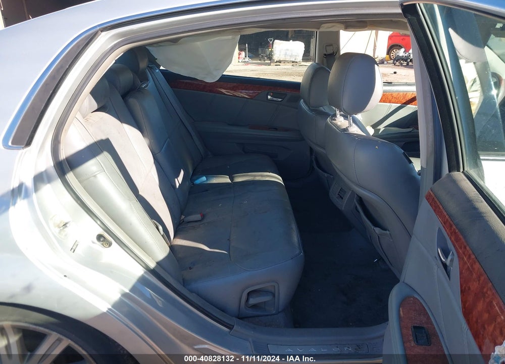 2007 TOYOTA AVALON LIMITED VIN: 4T1BK36B77U185434