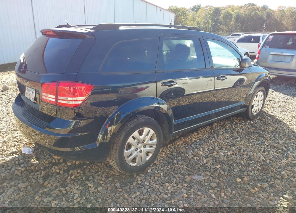 2016 DODGE JOURNEY SE VIN: 3C4PDCAB9GT120302