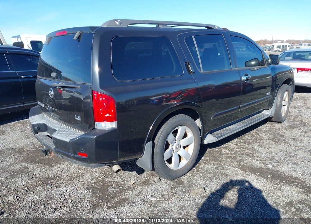 2008 NISSAN ARMADA LE VIN: 5N1AA08C58N606212