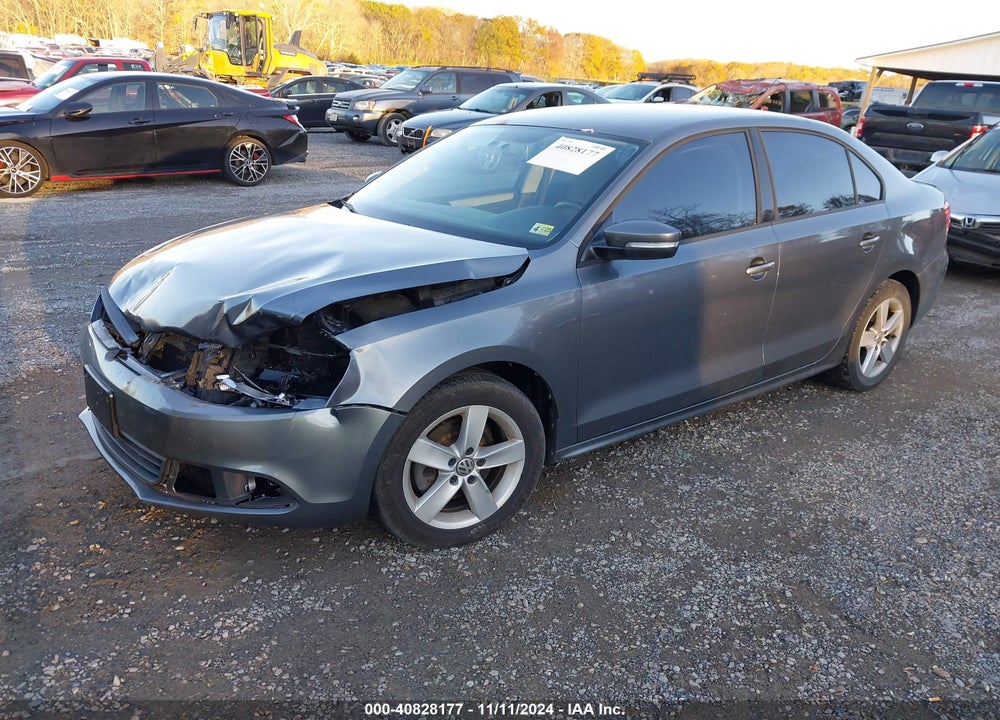 2012 VOLKSWAGEN JETTA 2.0L TDI VIN: 3VW3L7AJ7CM381557