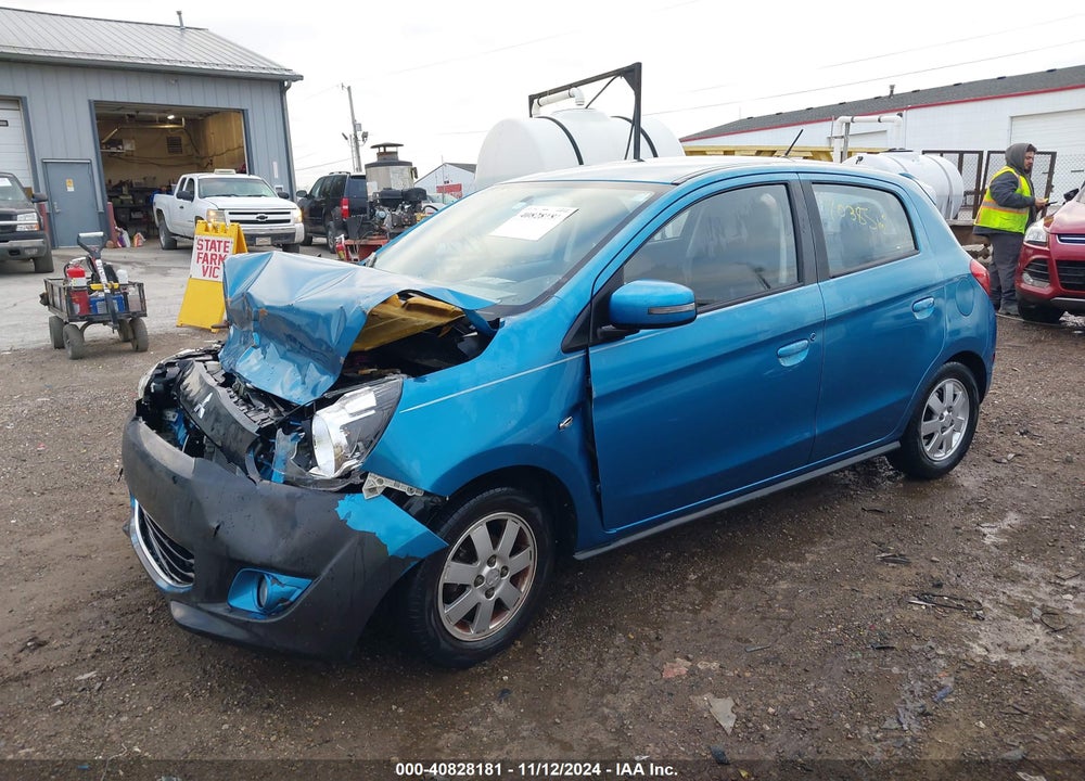 2015 MITSUBISHI MIRAGE ES VIN: ML32A4HJ1FH002251