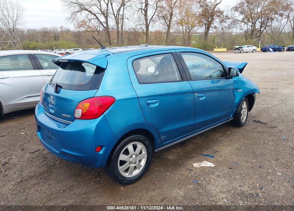 2015 MITSUBISHI MIRAGE ES VIN: ML32A4HJ1FH002251