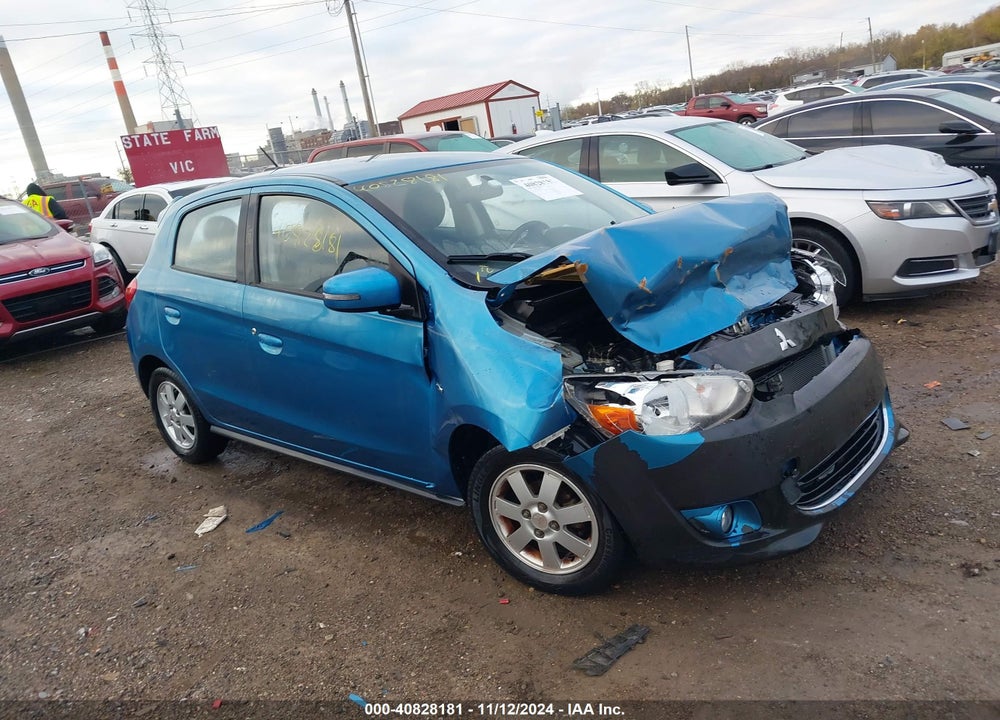 2015 MITSUBISHI MIRAGE ES VIN: ML32A4HJ1FH002251