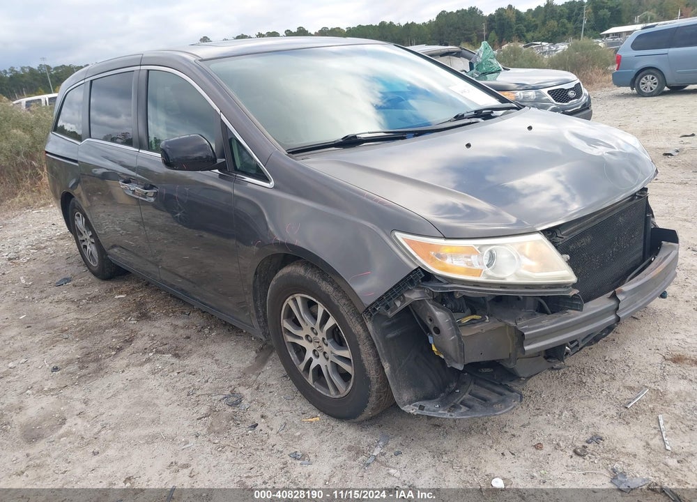 2013 HONDA ODYSSEY EX-L VIN: 5FNRL5H69DB084976