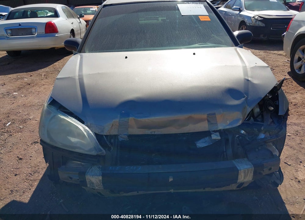 2004 HONDA CIVIC LX VIN: 2HGES16554H518083