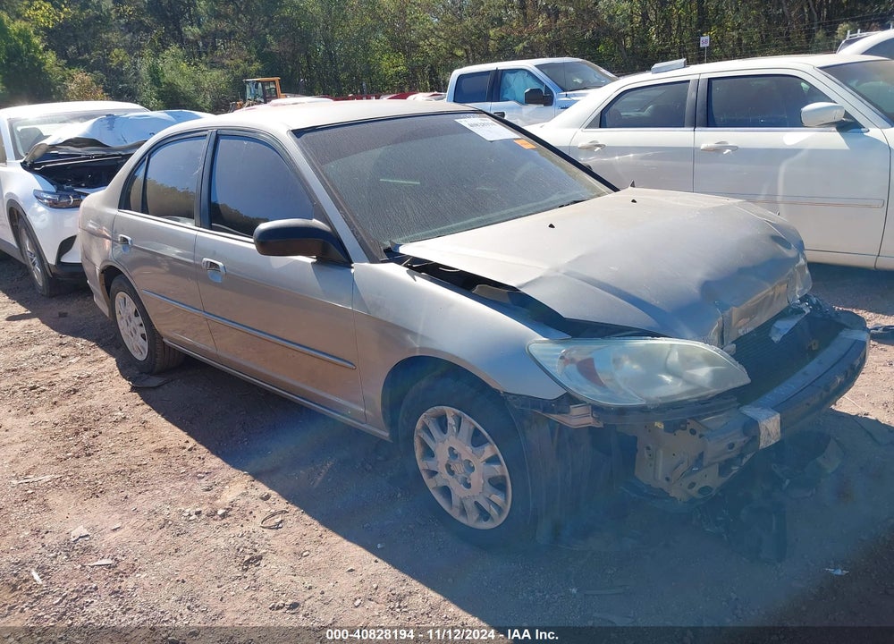 2004 HONDA CIVIC LX VIN: 2HGES16554H518083