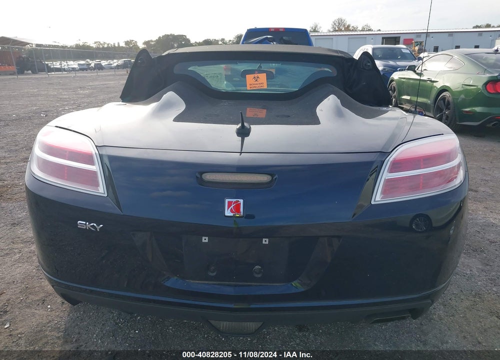 2007 SATURN SKY VIN: 1G8MB35BX7Y102077