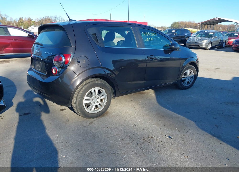 2014 CHEVROLET SONIC LT AUTO VIN: 1G1JC6SH8E4194657