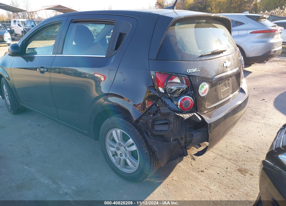 2014 CHEVROLET SONIC LT AUTO VIN: 1G1JC6SH8E4194657