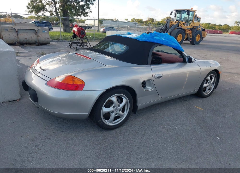 1999 PORSCHE BOXSTER VIN: WP0CA2983XU630693