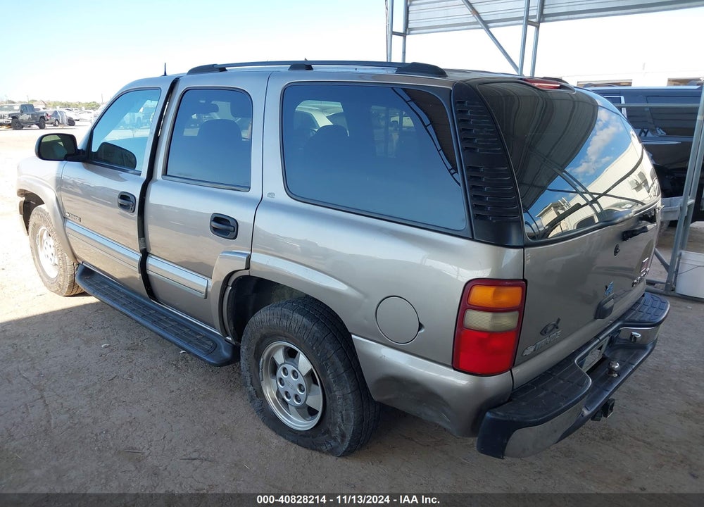 2003 CHEVROLET TAHOE LT VIN: 1GNEC13Z53R189703
