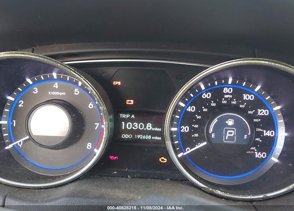 2011 HYUNDAI SONATA GLS VIN: 5NPEB4AC4BH228721