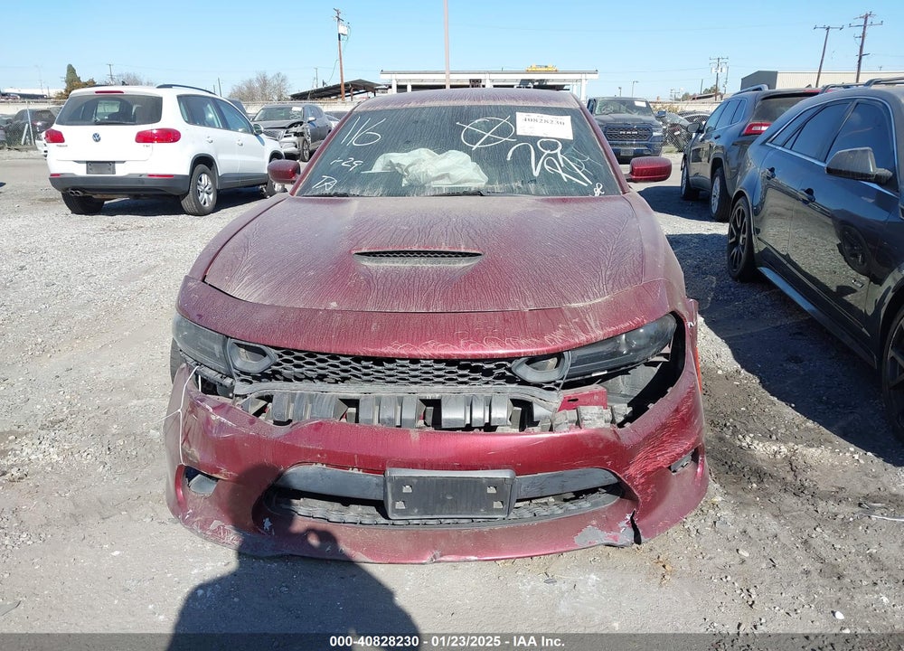 2019 DODGE CHARGER SCAT PACK RWD VIN: 2C3CDXGJ7KH753892