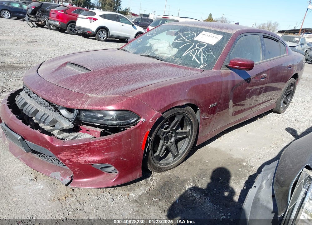 2019 DODGE CHARGER SCAT PACK RWD VIN: 2C3CDXGJ7KH753892