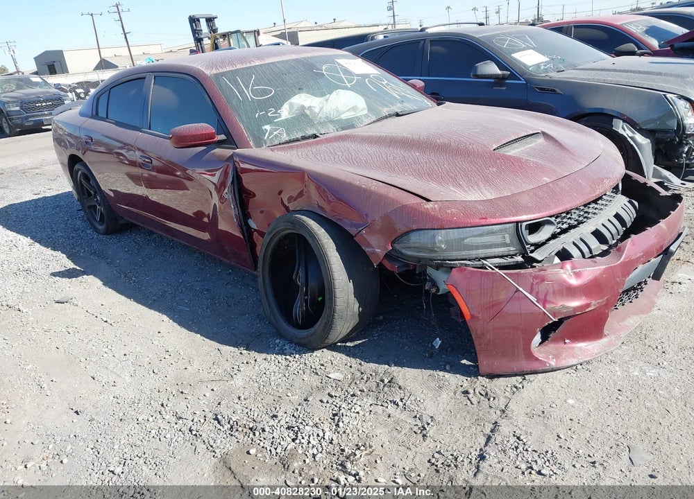 2019 DODGE CHARGER SCAT PACK RWD VIN: 2C3CDXGJ7KH753892