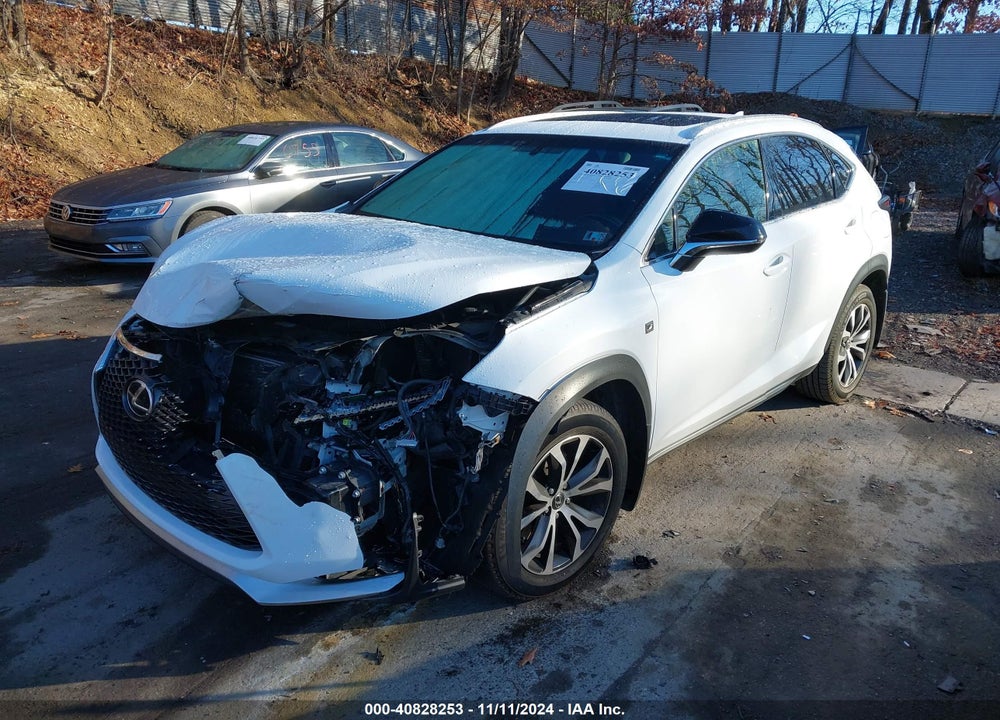2016 LEXUS NX 200T F SPORT VIN: JTJBARBZ2G2064350
