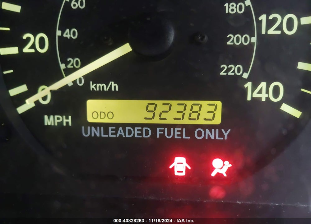 1998 TOYOTA CAMRY LE V6 VIN: JT2BF22K2W0089427
