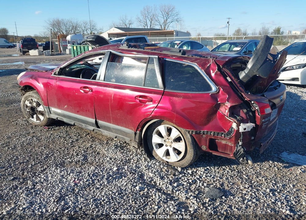 2012 SUBARU OUTBACK 2.5I PREMIUM VIN: 4S4BRBCC1C3287587