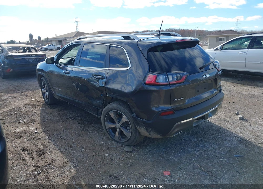 2019 JEEP CHEROKEE LIMITED 4X4 VIN: 1C4PJMDXXKD342643