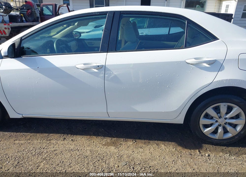 2016 TOYOTA COROLLA LE VIN: 2T1BURHE9GC657168
