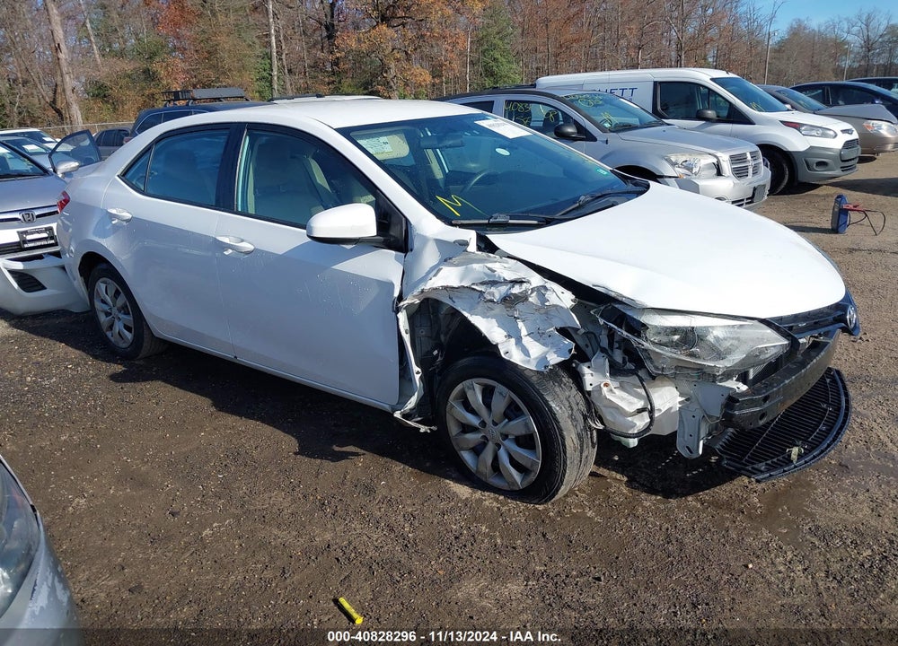 2016 TOYOTA COROLLA LE VIN: 2T1BURHE9GC657168