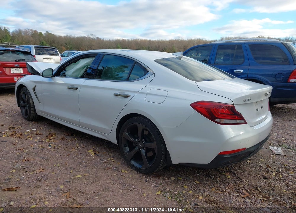 2019 GENESIS G70 2.0T ADVANCED VIN: KMTG44LAXKU020302